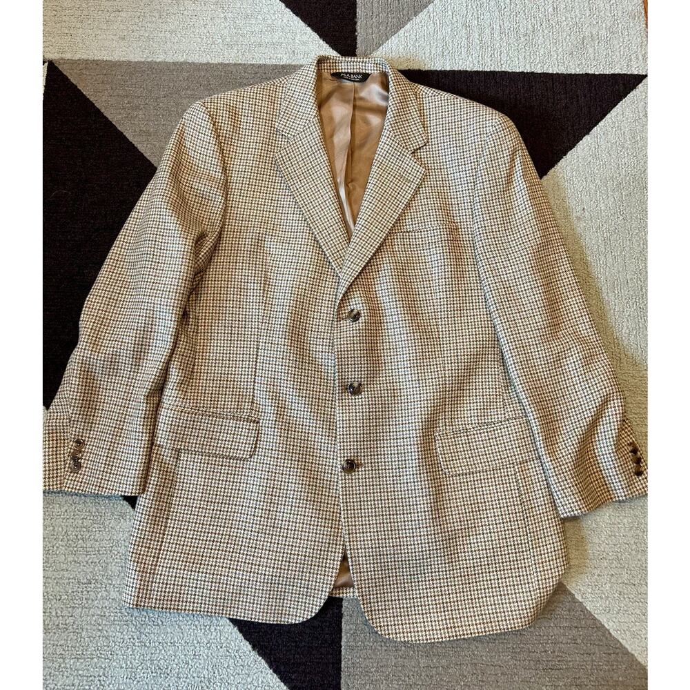 Joseph Banks men’s tweed linen‎ silk wall sportcoat/blazer size 43R